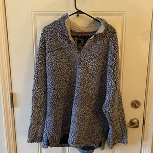 Unisex — TRUE GRIT PILE 1/4 ZIP PULLOVER